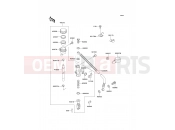 KAWASAKI 1991 Rear Master Cylinder