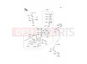 KAWASAKI 1991 Clutch Master Cylinder