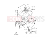 YAMAHA YFM 660 R Raptor YFM660R YFM660RT 5LPV 2005 FUEL TANK