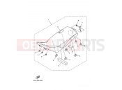 YAMAHA YFM 660 R Raptor YFM660R YFM660RT 5LPV 2005 SEAT