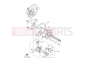 YAMAHA YFM 660 R Raptor YFM660R YFM660RT 5LPV 2005 FRONT BRAKE CALIPER