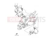 YAMAHA YFM 660 R Raptor YFM660R YFM660RT 5LPV 2005 STAND & FOOTREST