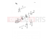 KAWASAKI 1992 Change Drum/Shift Fork