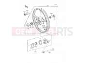 KAWASAKI 1992 Front Hub
