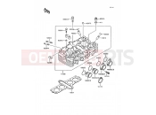KAWASAKI 1992 Cylinder Head