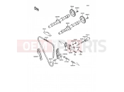 KAWASAKI 1992 Camshaft(s)/Tensioner