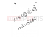 KAWASAKI 1992 Secondary Shaft