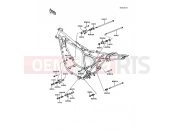 KAWASAKI 1992 Frame Fittings