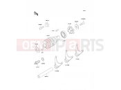 KAWASAKI 1992 Change Drum/Shift Fork