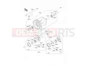 KAWASAKI 1992 Front Hub