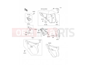 KAWASAKI 1992 Side Cover/Chain Case