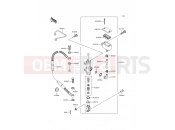 KAWASAKI 1992 Rear Master Cylinder