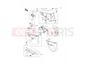 KAWASAKI 1992 Side Cover/Chain Case