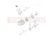 KAWASAKI 1992 Gear Change Drum/Shift Fork(s)