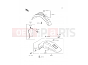 KAWASAKI 1992 Fenders