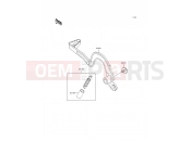 KAWASAKI 1992 Brake Pedal