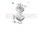 KAWASAKI 1992 Cylinder Head/Cylinder