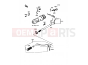 KAWASAKI 1992 Gear Change Mechanism