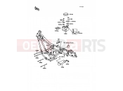 KAWASAKI 1992 Frame Fittings