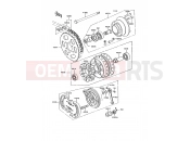 KAWASAKI 1992 Rear Hub