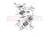 KAWASAKI 1992 Cylinder Head