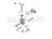 KAWASAKI 1992 Carburetor Parts