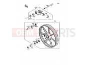 KAWASAKI 1992 Front Hub