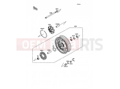 KAWASAKI 1992 Rear Hub