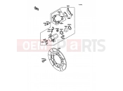 KAWASAKI 1992 Front Caliper
