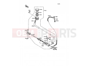 KAWASAKI 1992 Rear Master Cylinder
