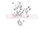 KAWASAKI 1992 Rear Caliper