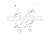 KAWASAKI 1992 Footrests