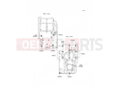 KAWASAKI 1994 Crankcase Bolt Pattern