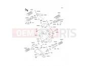 KAWASAKI 1994 Footrests