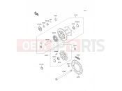 KAWASAKI 1994 Rear Hub