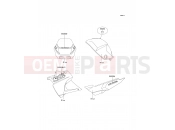 KAWASAKI 1994 Decals(Blue)
