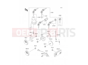 KAWASAKI 1994 Ignition Switch