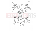 KAWASAKI 1994 Footrests