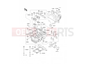 KAWASAKI 1996 Cylinder Head
