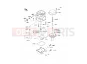 KAWASAKI 1996 Carburetor Parts