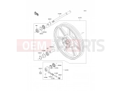 KAWASAKI 1996 Front Wheel