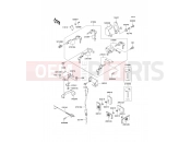 KAWASAKI 1996 Ignition Switch/Locks/Reflectors