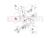 KAWASAKI 1996 Starter Motor