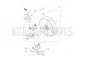 KAWASAKI 1996 Front Hub