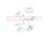 KAWASAKI 1996 Decals
