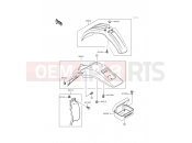 KAWASAKI 1996 Fenders