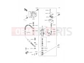 KAWASAKI 1996 Rear Master Cylinder