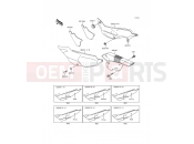 KAWASAKI 1996 Side Covers/Chain Cover