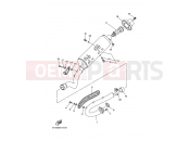 YAMAHA YFZ 450 YFZ450 YFZ450T 5TG9 2005 EXHAUST
