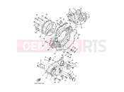 YAMAHA YFZ 450 YFZ450 YFZ450T 5TG9 2005 CRANKCASE COVER 1